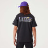 New Era NBA Los Angeles Lakers Infill Team Logo T-Shirt ''Black''