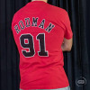 Kratka majica M&N Dennis Rodman Chicago Bulls ''Red''