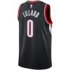 Dres Nike Damian Lillard Portland Trail Blazers Icon Swingman ''Road''