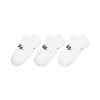 Nike Sportswear Everyday Essential No-Show 3-Pack Socks ''White''