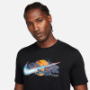 Nike Swoosh Graphic Basketball T-Shirt ''Black''