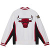 M&N NBA Chicago Bulls 1997-98 Authentic Warm Up Finals Jacket ''White''