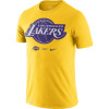 Nike Dri-FIT NBA Los Angeles Lakers Logo T-Shirt ''Amarillo''