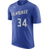 Nike NBA City Edition Milwaukee Bucks Giannis Antetokounmpo T-Shirt ''Game Royal''