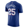 Nike NBA Philadelphia 76ers Ben Simmons T-Shirt ''Blue''