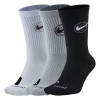 Nike Basketball Everyday Crew Socks 3-Pack ''White/Grey/Black''