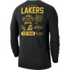 Nike NBA Courtside Element Los Angeles Lakers Shirt ''Black''