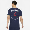 Air Jordan Paris Saint-Germain Logo T-Shirt ''Midnight Navy''