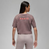 Air Jordan Paris Saint-Germain Boxy Graphic Women's T-Shirt ''Brown''