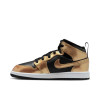 Air Jordan 1 Mid Kids Shoes ''Black Gold'' (PS)