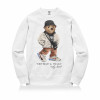 Sneaky Drip Bear Pullover ''White''