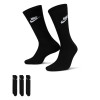 Nike Sportswear Everyday Essential Crew 3-Pack Socks ''Black''