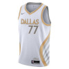 Nike NBA Dallas Mavericks Luka Dončić City Edition Swingman Kids Jersey ''White/Gold''