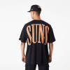 New Era NBA Phoenix Suns Arch Wordmark Oversized T-Shirt ''Black''