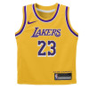 Nike NBA LA Lakers Lebron James Kids Jersey ''Yellow''