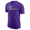 Nike NBA Los Angeles Lakers City Edition T-Shirt ''Field Purple''