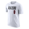 Nike NBA Portland Trail Blazers Damian Lillard T-Shirt ''White''
