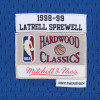 M&N NBA NY Knicks Latrell Sprewell Road 1998-99 Swingman Jersey ''Blue''