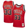 M&N NBA Chicago Bulls 1995-96 Stripes Swingman Jersey ''Scottie Pippen''