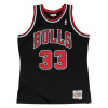 M&N Swingman Chicago Bulls Alternate 1997-98 Scottie Pippen Jersey ''Black''