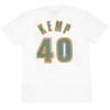 M&N NBA Seattle Supersonics Shawn Kemp HWC Edition T-Shirt ''White''