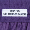 M&N NBA Los Angeles Lakers 1984-85 Road Swingman Shorts ''Purple''