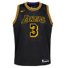 Nike NBA City Edition Los Angeles Lakers Anthony Davis Kids Jersey ''Black''