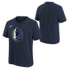Nike NBA Logo Dallas Mavericks Kids T-Shirt ''Navy Blue''